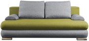 Диван-легло Рибод-Сиво - Светло Зелено