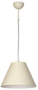 Пендел РЕЙНБОУ, ø300, крем, абажур Шинц Крем, 1xE27