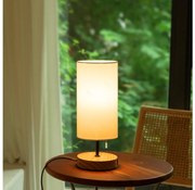 Aigostar настолна лампа с USB, 1xE27/40W/230V, бежова