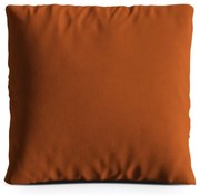 Теракотена кадифена възглавница за диван Kemi – Cosmopolitan Design