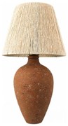 Настолна лампа 1xE27/40W/230V кафяв/кремав