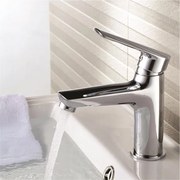 Стоящ смесител за умивалник ДАНИСТА LEAD FREE ICF 1279198, Inter Ceramic, метални сплави, хром