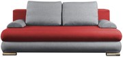 Диван-легло Рибод-Червено - Сиво