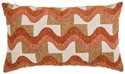 Декоративна възглавница atmosphera Jacquard Chenille, 38x58 cm - Оранжев