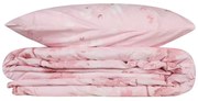 Розово единично спално бельо от памук Renforcé 140x200 cm Elena – Mijolnir