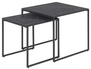 Комплект от 2 холни маси ALMA, антрацит