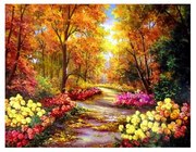 Диамантен гоблен Hobby, Златна есен, Многоцветен