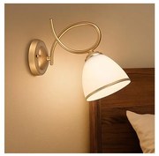 Brilagi - Настенна лампа FRED 1xE27/60W/230V златна