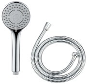 Душ-глава с маркуч в блестящо сребристо Basic Line - Wenko
