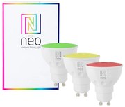 Immax NEO 07777C - Комплект 3x LED RGB+CCT крушки GU10/4,8W/230V Tuya