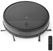 Nedis WIFIVCR001CBK - Умен робот прахосмукачка с моп, Wi-Fi, черен + DO