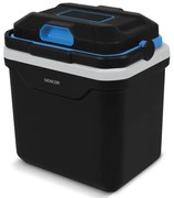Sencor - Преносим хладилник за кола 24 л 60W/12V/230V черен