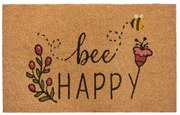 Изтривалка от кокосови влакна 75x45 cm Bee Happy - Hanse Home