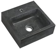 Sapho - Стенна мивка BLOK 30x30 см антрацит