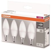 Комплект 4xLED крушка E14/5W/230V 4000K - Osram