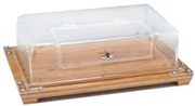 Alkan - Акрилен контейнер с дървена подложка 59x39cm(ZCP 534) - 0136718