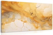 Картина на платно – Жълт мрамор