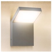Brilagi - LED външно стенно осветително тяло RIANO LED/8W/230V, сребристо, IP65