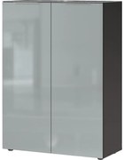 Сив шкаф за обувки Genova - Germania