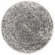 Сиво-кремав кръгъл килим ø 120 cm Gloria Cavallo – Hanse Home