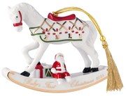 CHRISTMAS CLASSICS ROCKING HORSE КОЛЕДНА ВИСУЛКА ЗА ЕЛХА КОНЧЕ 10 СМ