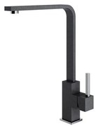 ALVEUS 1136742 - Кран за мивка AFRA 32,3 см гранит/черен