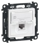 Legrand 75C5UB1 - Контакт за данни VALENA LIFE 1xRJ45 клас 5E UTP бял