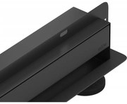 Mexen Flat Wall линеен стенен отвор за оттичане 2в1 60 см, черен - 1730060