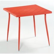 Маса "Carmen" оранжева 80 x 80 x h75,5cm (NVS030)