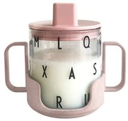 Розова бебешка чаша Grow With Your Cup Grow with Your Cup - Design Letters