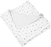 Бяло муселиново бебешко одеяло 75x75 cm – Bébé Douceur