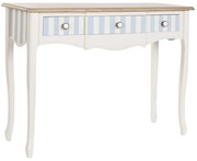 Конзола DKD Home Decor Керамика Бял Небесно синьо (110 x 40 x 79 cm)
