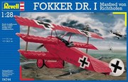 Модел за сглобяване, Revell, Fokker Dr.1 Manfred von Richthofen, 66 части