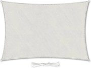 Blumfeldt Правоъгълен сенник, 2 х 4 м, с пръстени от неръждаема стомана, полиестер, дишаща материя