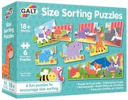 Galt - Пъзели за сортиране по големина - Животни