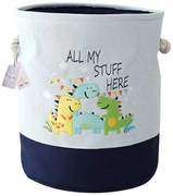 GINGER HOME Текстилен кош за играчки DINO