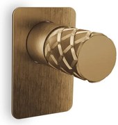 стена смесител за кран Eletta Chester ΙΙ-бронз - четка