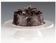 Alkan - Поликарбонатна поставка за торта въртяща прозрачна ф30см (ZCD 30-P-1)