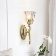 Elstead BATH-DRYDEN1-PB-LED Стенно осветително тяло за баня DRYDEN 1xG9/3W/230V IP44 златисто