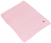 CANGAROO Плетено одеяло 80/110 см. POPCORN РОЗОВО