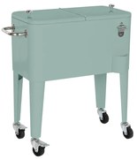 Преносима Хладилна Чанта Home ESPRIT Зелен Стомана полипропилен 56 L 74 x 43 x 80 cm