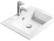 Mexen Salma мивка вградена в плот 54 x 47 см, бяла - 25395400