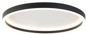 Дизайнерски таванна лампа черна с LED - Daniela