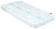 KIKKA BOO Матрак FANTASIA PLUS 60/120/7 см CLOUDS BLUE