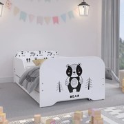 Качествена кошара 160 х 80 см Влюбено плюшено мече в гората