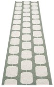 Зелена и кремава пътека за открито и закрито 70x300 cm Sten Army – Pappelina