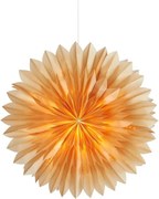 Оранжева висяща коледна светлинна украса Solina – Markslöjd