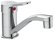 Стоящ смеисител за умивалник BC817AA, Vidima, с тръбен чучур