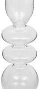 Свещник atmosphera Bubble, Стъкло, 22 cm