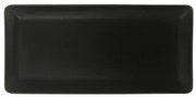 Horecano - Керамично правоъгълно плато черно 31,5x14,8xh2,2см (1742)